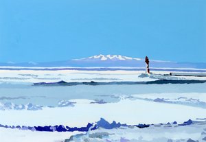 Treibende Eisschiff von Hiroyuki Izutsu