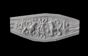 Hethitischer Ringabdruck (Gips) von Hittite
