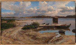 Landschaft bei Prien von Hjalmar Munsterhjelm