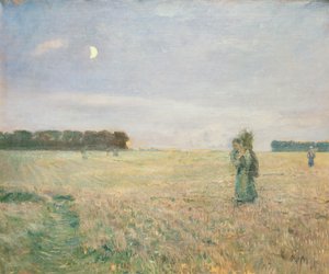 Das Ende des Tages von Hjalmer Eilif Emanuel Peterssen