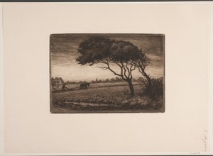 Herbstlandschaft von Holger Valdemar Rasmussen Magaard