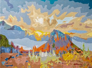 Landschaft Obscura #3, 2023 von Holly Boruck