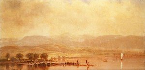 Nebelmorgen am Hudson River von Homer Dodge Martin