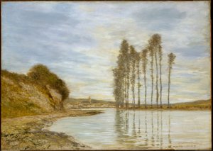 Ansicht auf der Seine: Harfe der Winde von Homer Dodge Martin