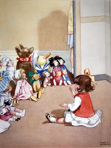Dorothy erzählt den Kindern eine Geschichte von Honor Charlotte Appleton