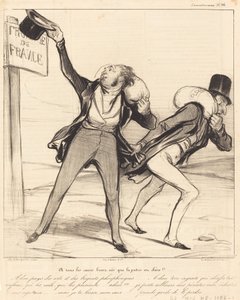 Allen edlen Herzen ist das Vaterland teuer!!! von Honoré Daumier