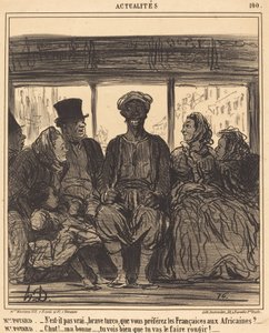Aktualitäten: Mme. Potard - Ist es nicht wahr, tapferer Turco... von Honoré Daumier