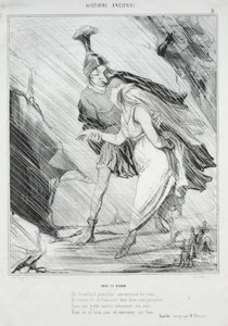 Antike Geschichte Tafel 15: Enée und Didon, 1842