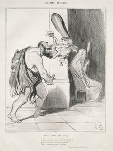 Alte Geschichte, Tafel 25: Herkules von Amor bezwungen, 18. September 1842
