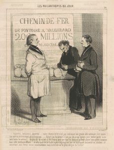 Bringen Sie, meine Herren, bringen Sie ... von Honoré Daumier