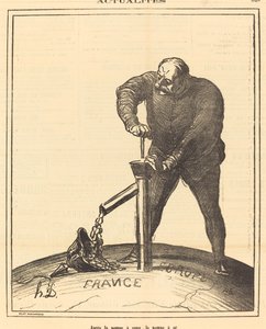 Nach der Blutpumpe, die Goldpumpe von Honoré Daumier