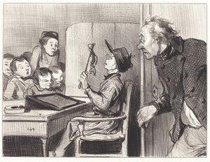 Warte... ich werde dir geben... vom Schulmeister