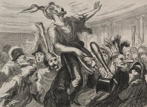 Opernball: Es lebe der Flambard von Honoré Daumier