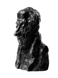 Karikatur von Graf Alfred Pierre de Fallux du Coudray (1811-1885), Abgeordneter und Minister. Das Böse. Skulptur von Honore Daumier (1808-1879) 19. Jahrhundert. Inv L 48.16 Dim in cm H 23 x L 1 Musee des Beaux Arts, Palais Longchamp, Marseille