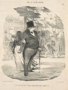 Das hätte man unter dem Kaiserreich nicht getanzt! ... von Honoré Daumier