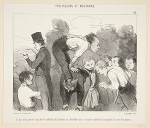 Ce qui nous prouve que, des le college von Honoré Daumier