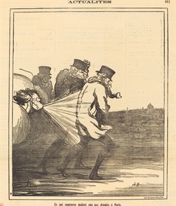 Was unsere Abgeordneten nach Paris zurückbringen wird von Honoré Daumier
