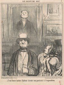 Es ist trotzdem schmeichelhaft, dass ... von Honoré Daumier