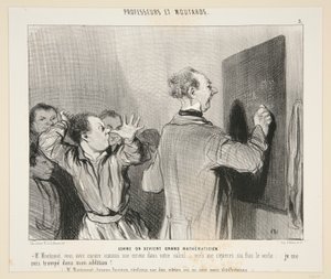 Wie man ein großer Mathematiker wird; Nr. 3 von Professeurs et Moutards
