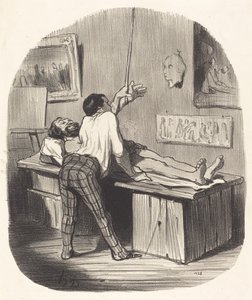 Wie, Saint-Gervais hat diese... von Honoré Daumier