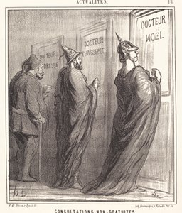 Nicht kostenlose Beratungen von Honoré Daumier