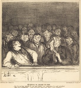Verfall des Dramas im Jahr 1866