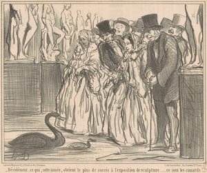 Entschieden, was dieses Jahr erreicht ... von Honoré Daumier