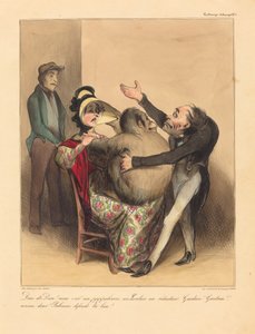 Gott von Gott! aber das ist ein Schlingel... von Honoré Daumier