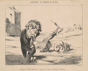 Jünger von M. Cobden von Honoré Daumier