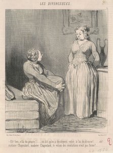 Eh! Nun, das ist sauber! ... man sagt ... von Honoré Daumier