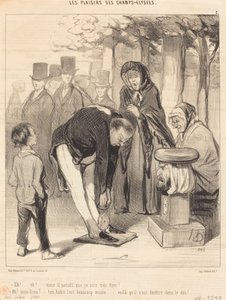 Eh!... Eh!... aber es scheint, dass... von Honoré Daumier