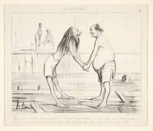 Eh bonjour! Enchanté de vous rencontrer von Honoré Daumier
