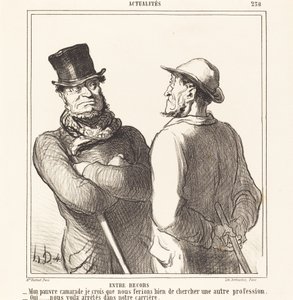 Zwischen Rekorden von Honoré Daumier