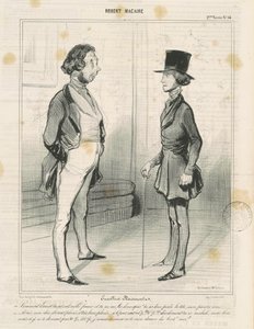 Ausgezeichnete Platzierung von Honoré Daumier