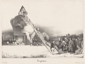 Gargantua von Honoré Daumier