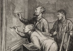 Den letzten Schliff geben von Honoré Daumier