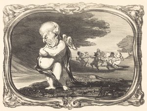 Größe und Niedergang von O. Barrot von Honoré Daumier
