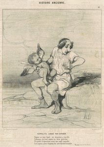 Hippolyt von Cupido durchbohrt