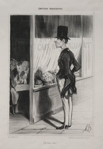 Ich habe drei Sous! von Honoré Daumier