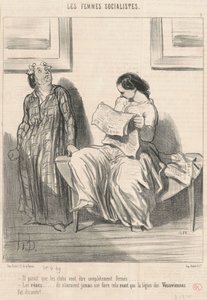 Es scheint, dass die Clubs geschlossen werden ... von Honoré Daumier