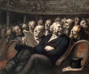 Pause an der Comédie-Française, 1858