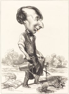 J. Alexandre Bixio von Honoré Daumier