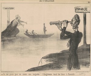 Ich kann meinen Augen nicht trauen ... von Honoré Daumier