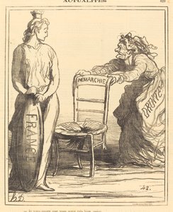 Ich versichere Ihnen, dass Sie sehr gut sitzen werden von Honoré Daumier