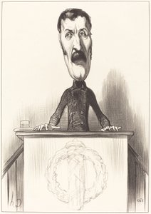Jules Bastide von Honoré Daumier