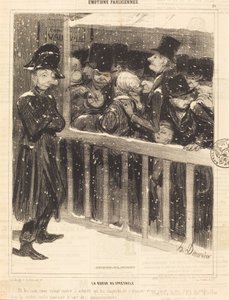 La Queue au spectacle