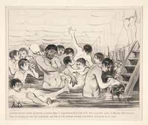 Die Seine ist ein Fluss, der seine Quelle im Departement Côte-d
