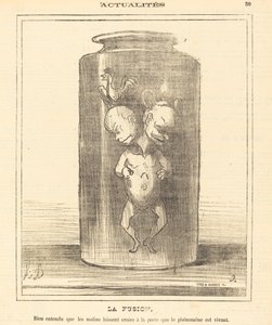 Die Fusion von Honoré Daumier