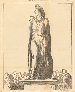 Die Republik von Milo... von Honoré Daumier