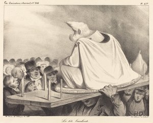 Der wackelnde Kopf von Honoré Daumier